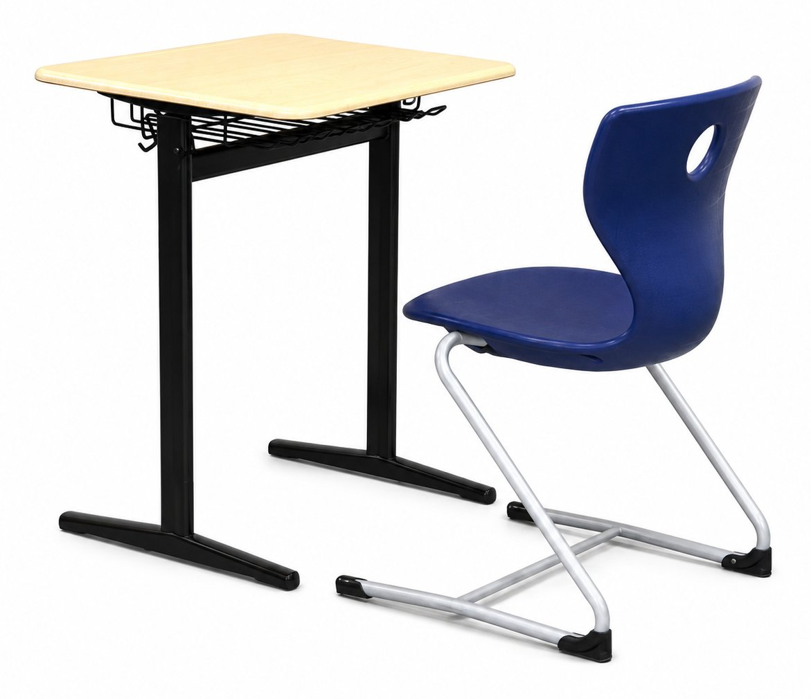 Classroom student desk and chair set