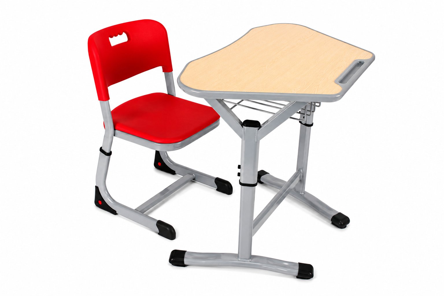 HZ-CS-715 — desk and chair set, alternate angle